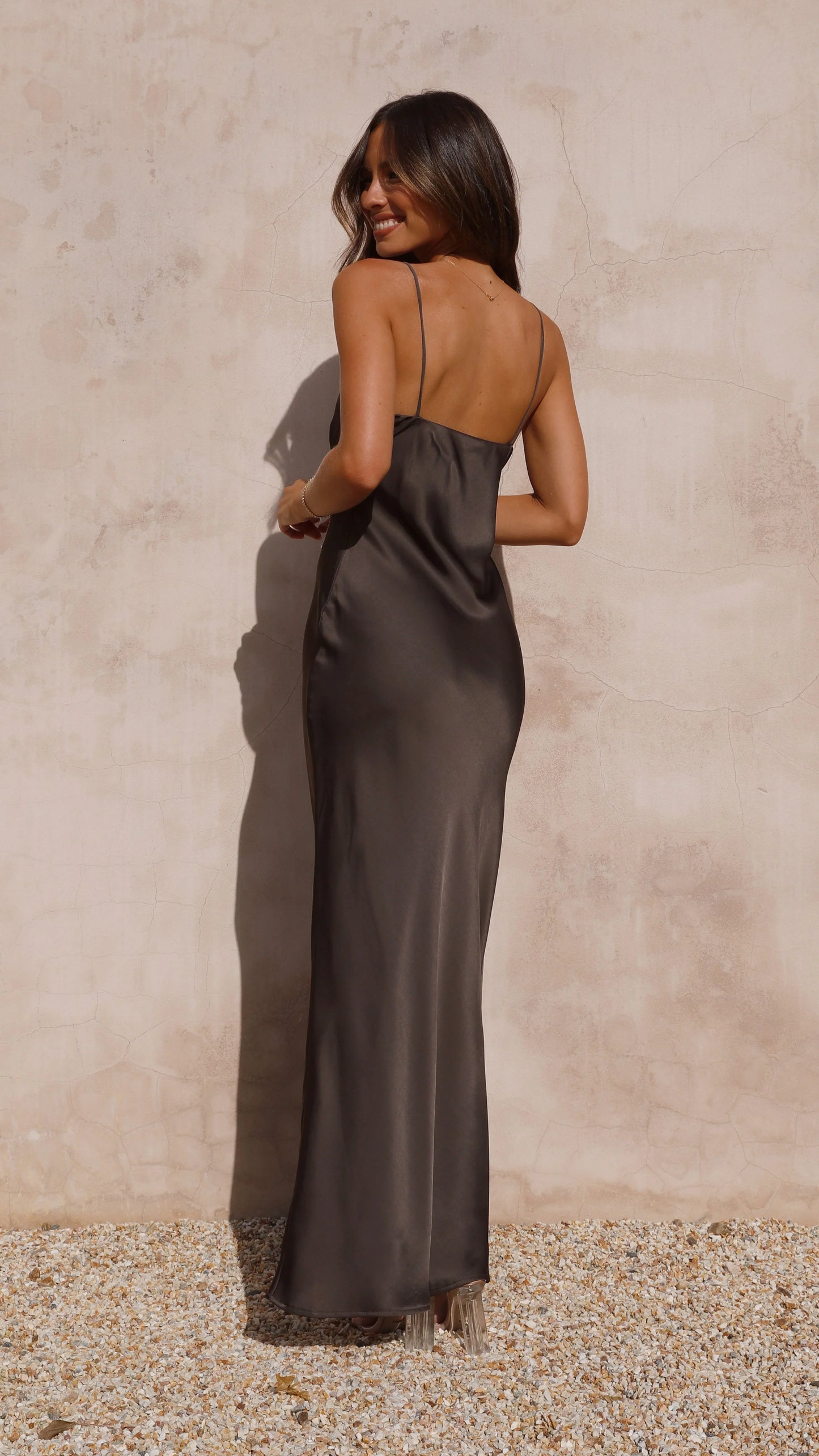 Ziah Maxi Dress Espresso