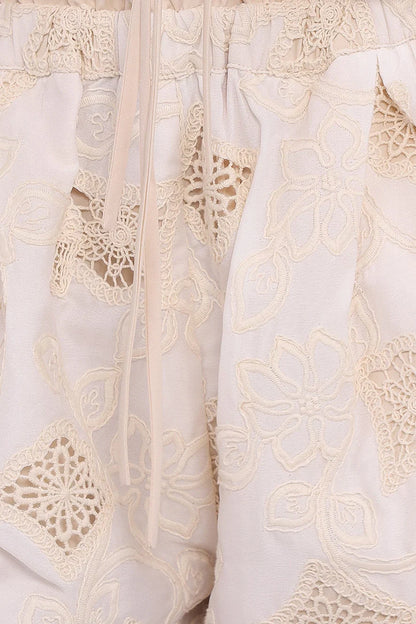 Khylani Short Set Cream
