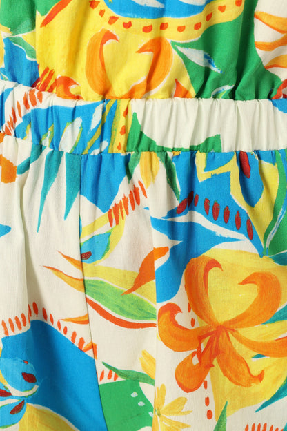 Harriet Halter Jumpsuit Malta Print