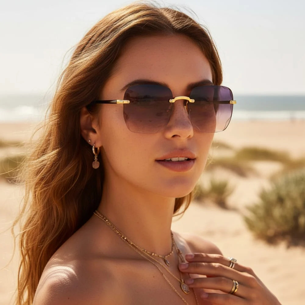 Fashion Oversized Square Sunglasses