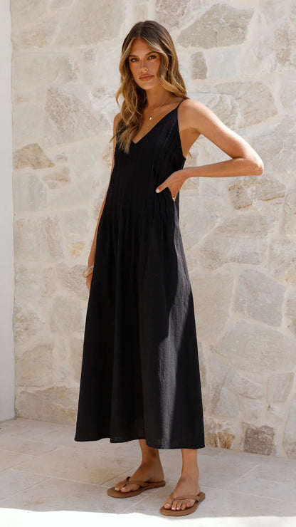 Aspen Maxi Dress Black