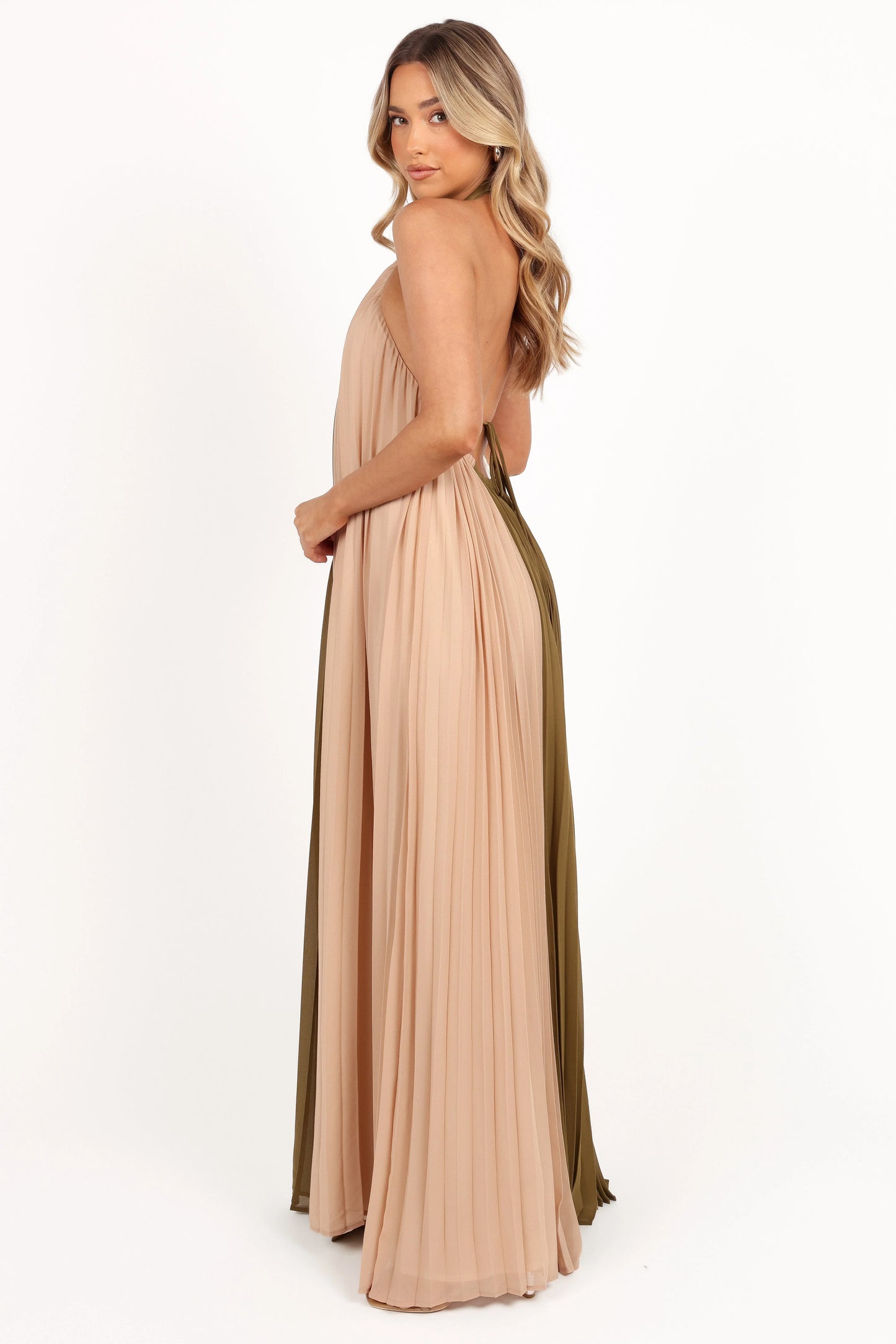 Reanna Maxi Dress Olive Multi