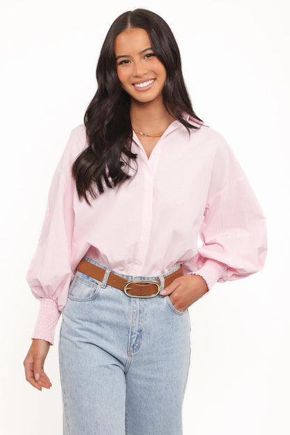 Carys Shirt Pale Pink