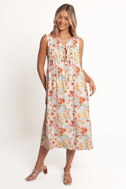 Breeze Midi Dress Floral