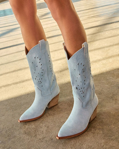 Arnell Laser Cut Western Boot