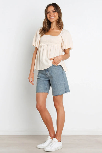 Hodgeman Shorts Mid Wash