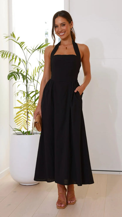 Caden Maxi Dress Black