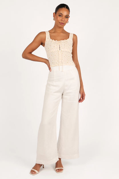Alice Corset Top Tiny Blooms