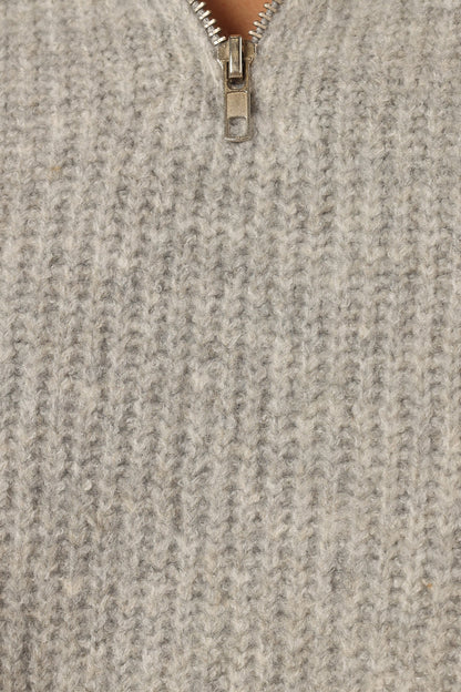 Miranda Knit Sweater Grey