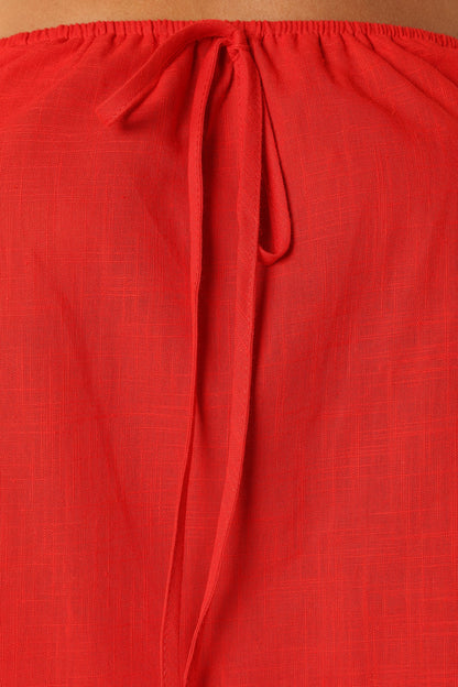Robinson Short Set Red