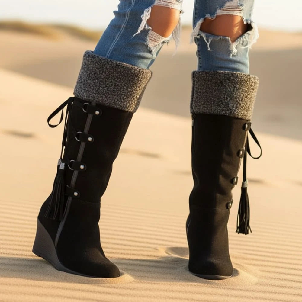 Fashion Plush Boots