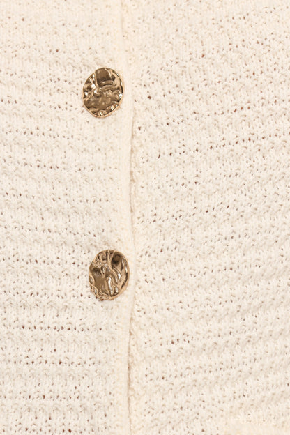 Blair Knit Vest White