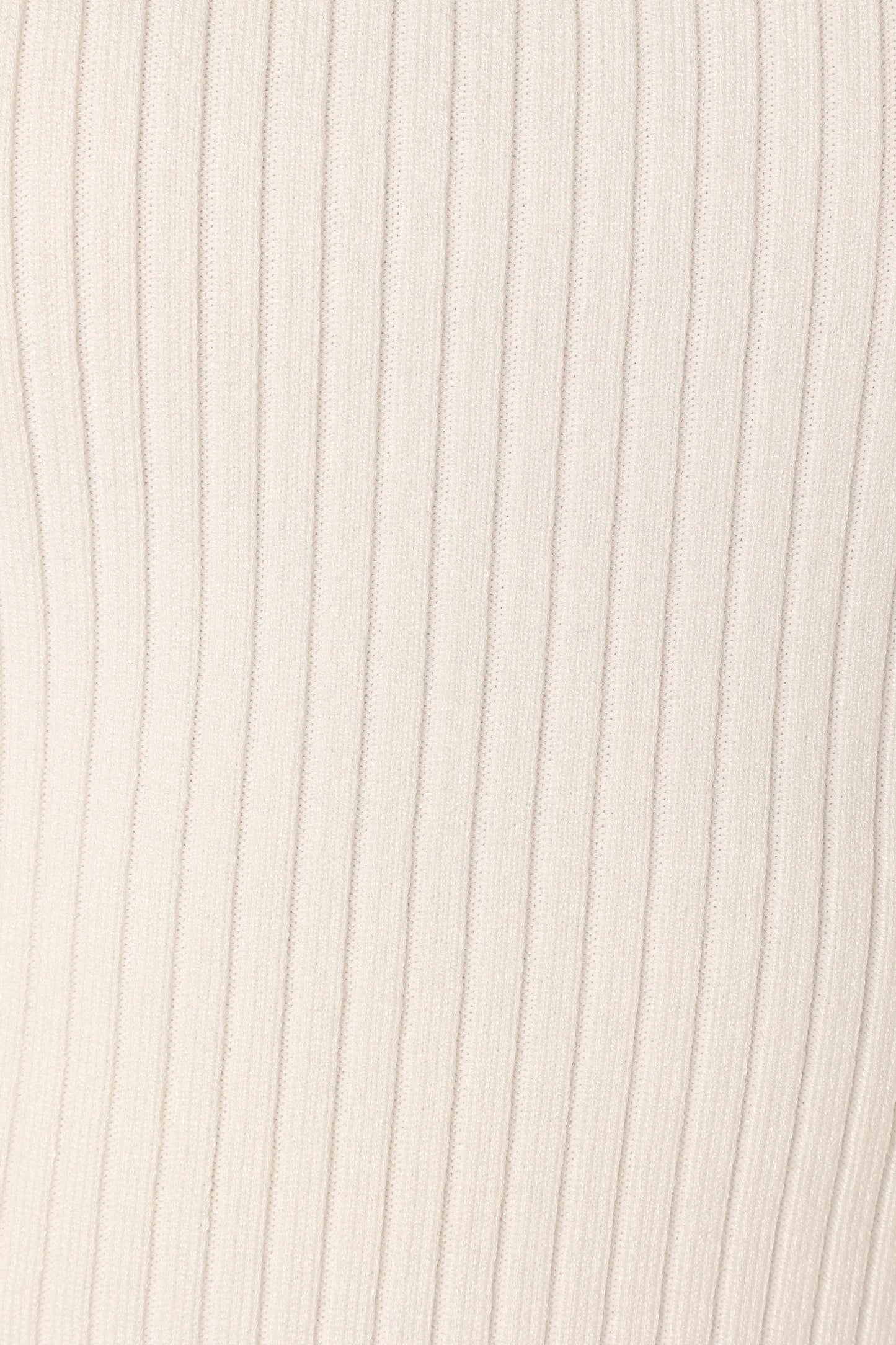 Yara Rib Knit Top White
