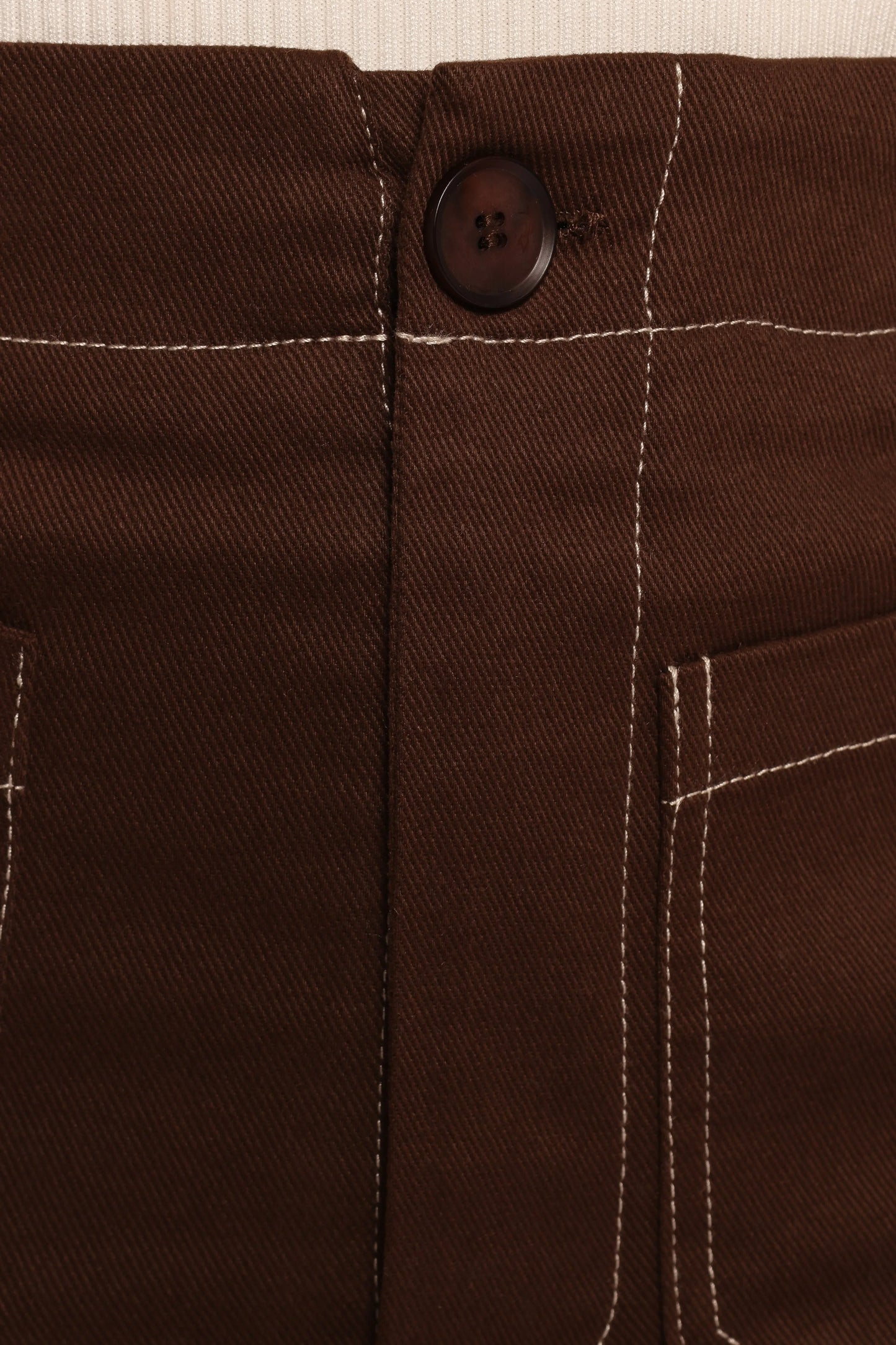 Nikko Midi Skirt Chocolate Brown