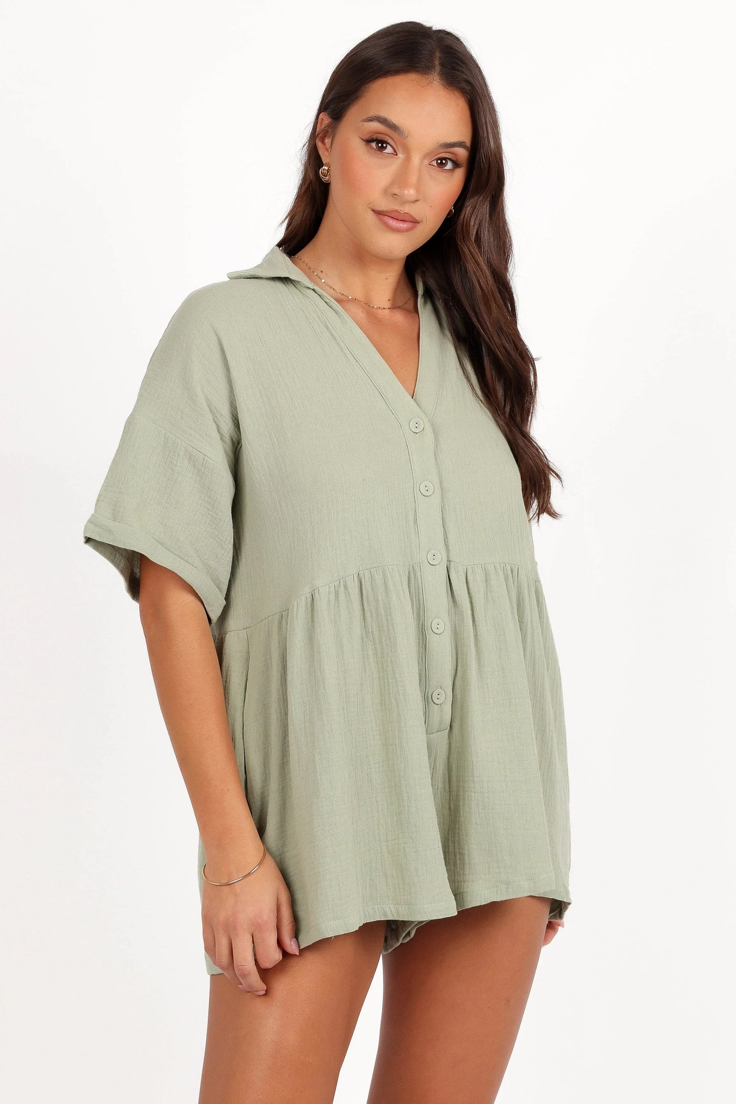 Winny Romper Sage Green