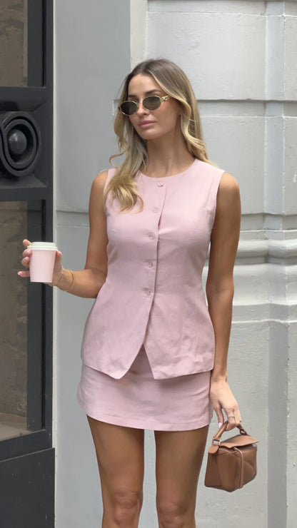 Selina Mini Skort Pink