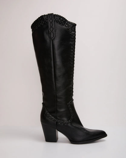Walk Together Western Knee High Boots