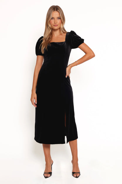 Quinnie Midi Dress Black