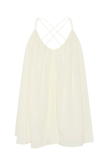 Whimsical Feelings Mini Dress Off White