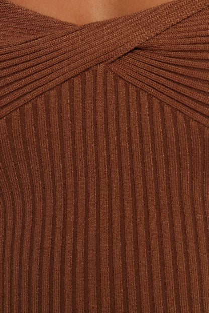 Akopo Long Sleeve Top Cognac