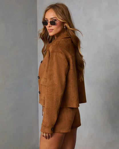 Autumn Muse Suede Jacket