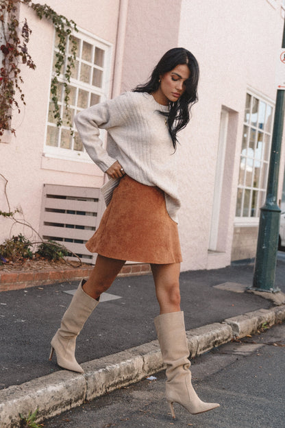 Tammy Cord Skirt Gucci