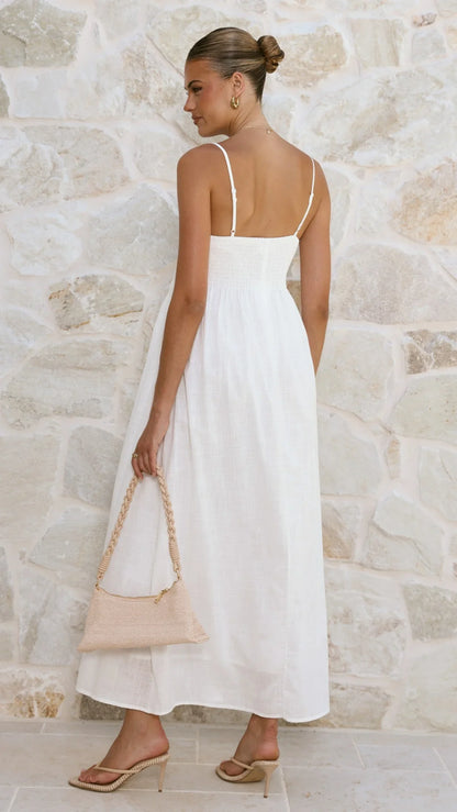 Stayla Maxi Dress White