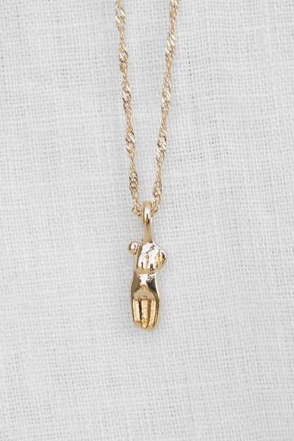 Enchante 5 Layer Necklace Set Gold