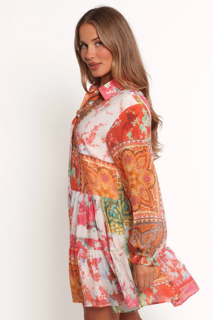 Helene Dress Patchwork