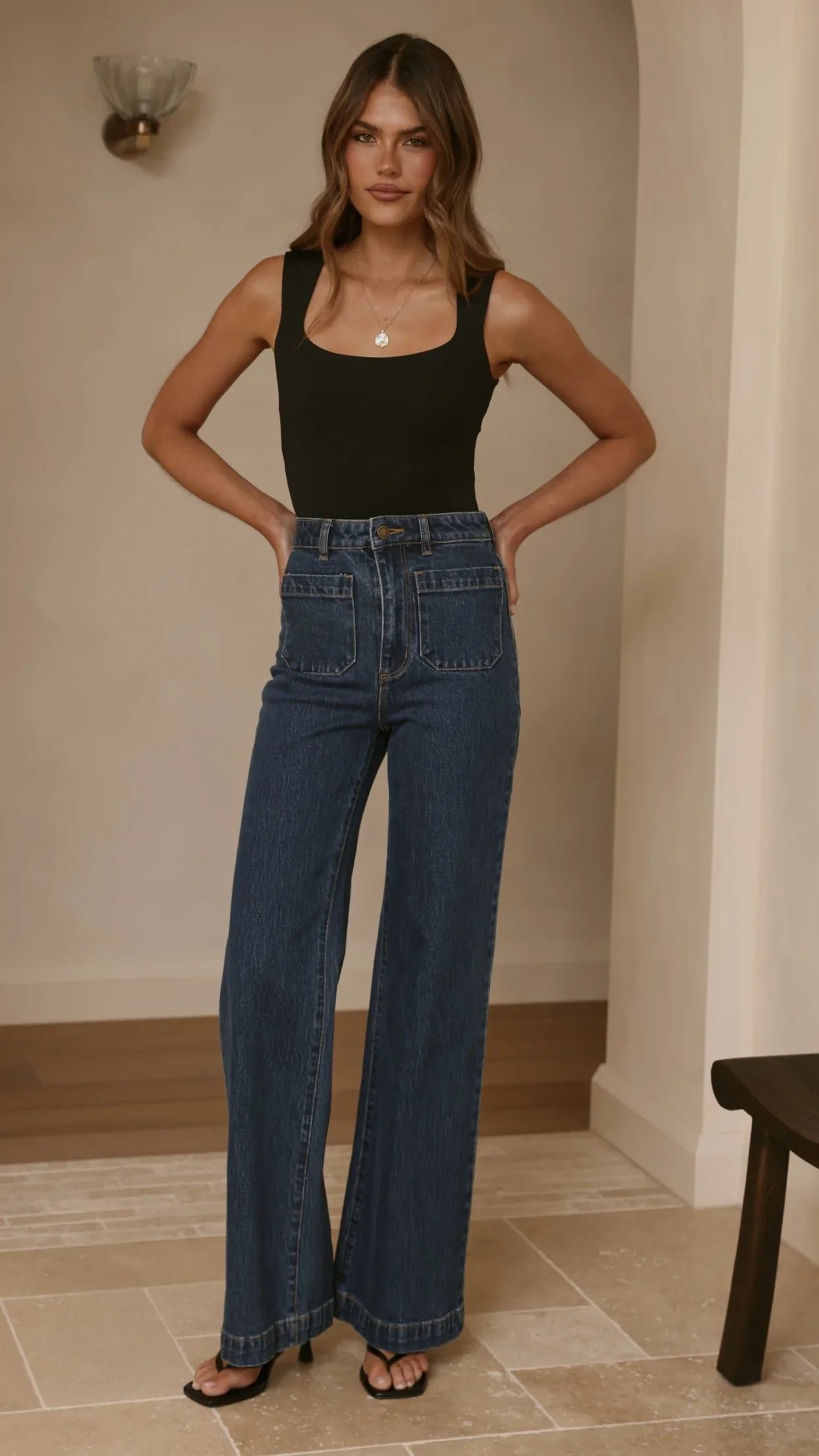 Rollas Sailor Jean Long Ashley Blue