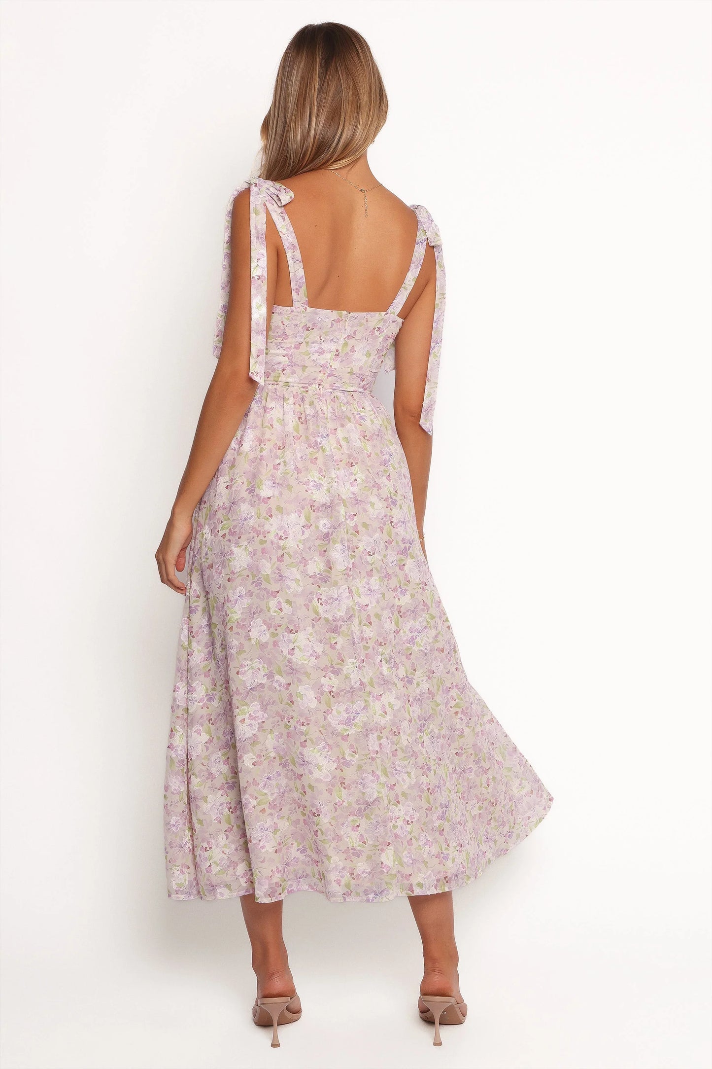 Hayden Maxi Dress Purple Floral