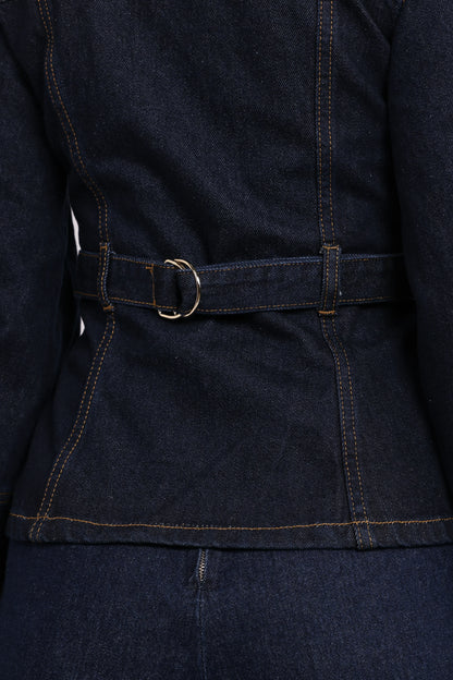 Luchia Denim Jacket Dark Indigo