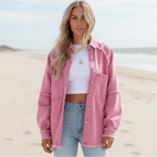 Colorful Boho Denim Jacket