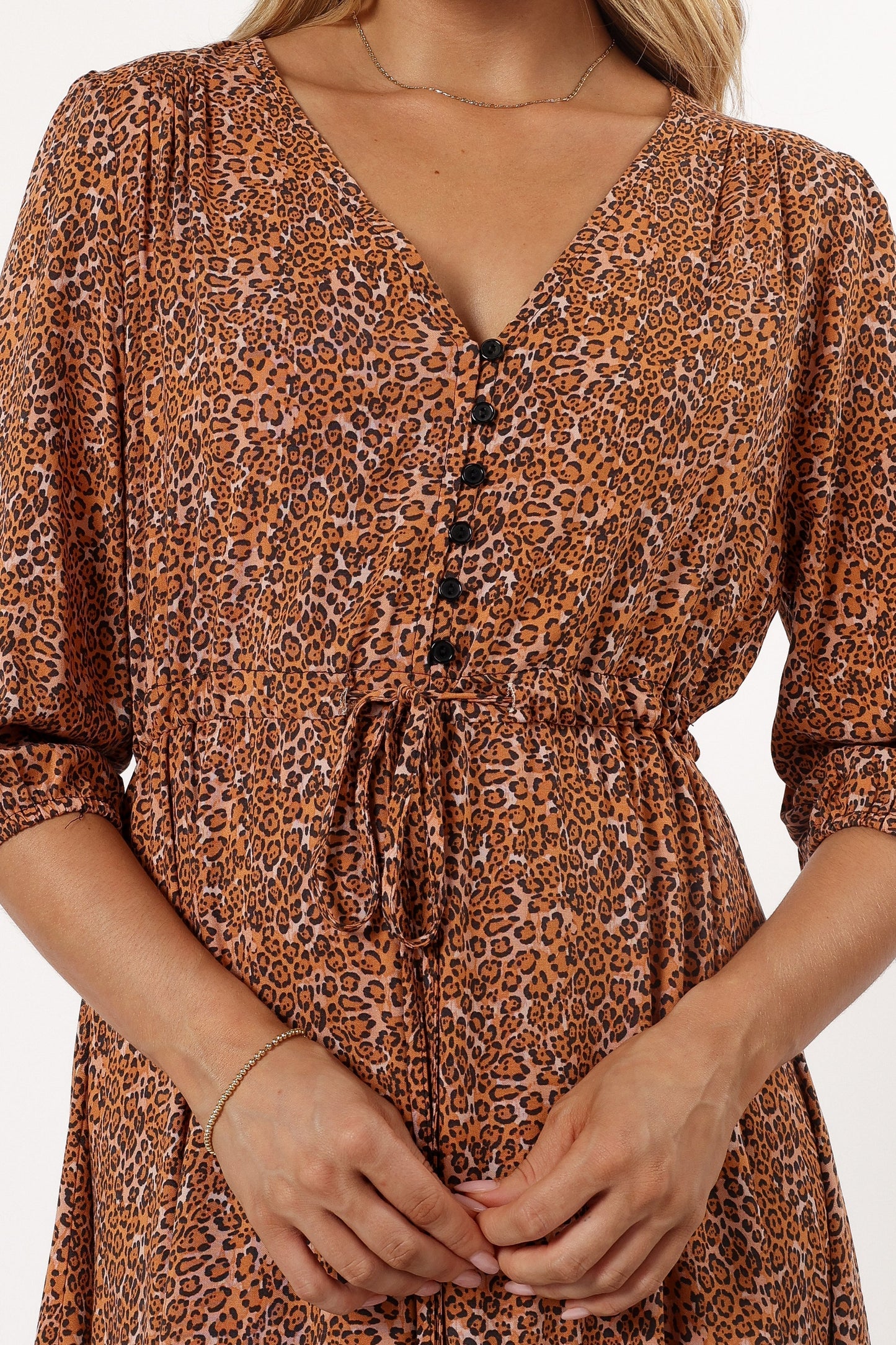 Kelda Dress Leopard Print