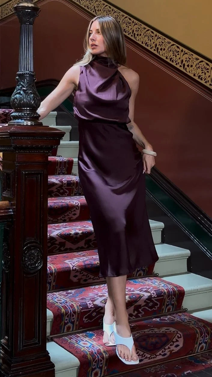 Esther Maxi Dress Chocolate