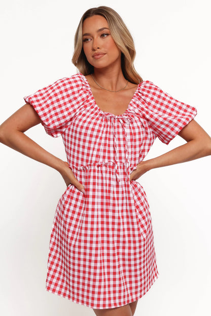 Dorothea Mini Dress Red