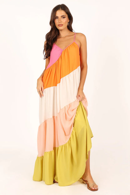 Tallulah Tiered Maxi Dress Multi