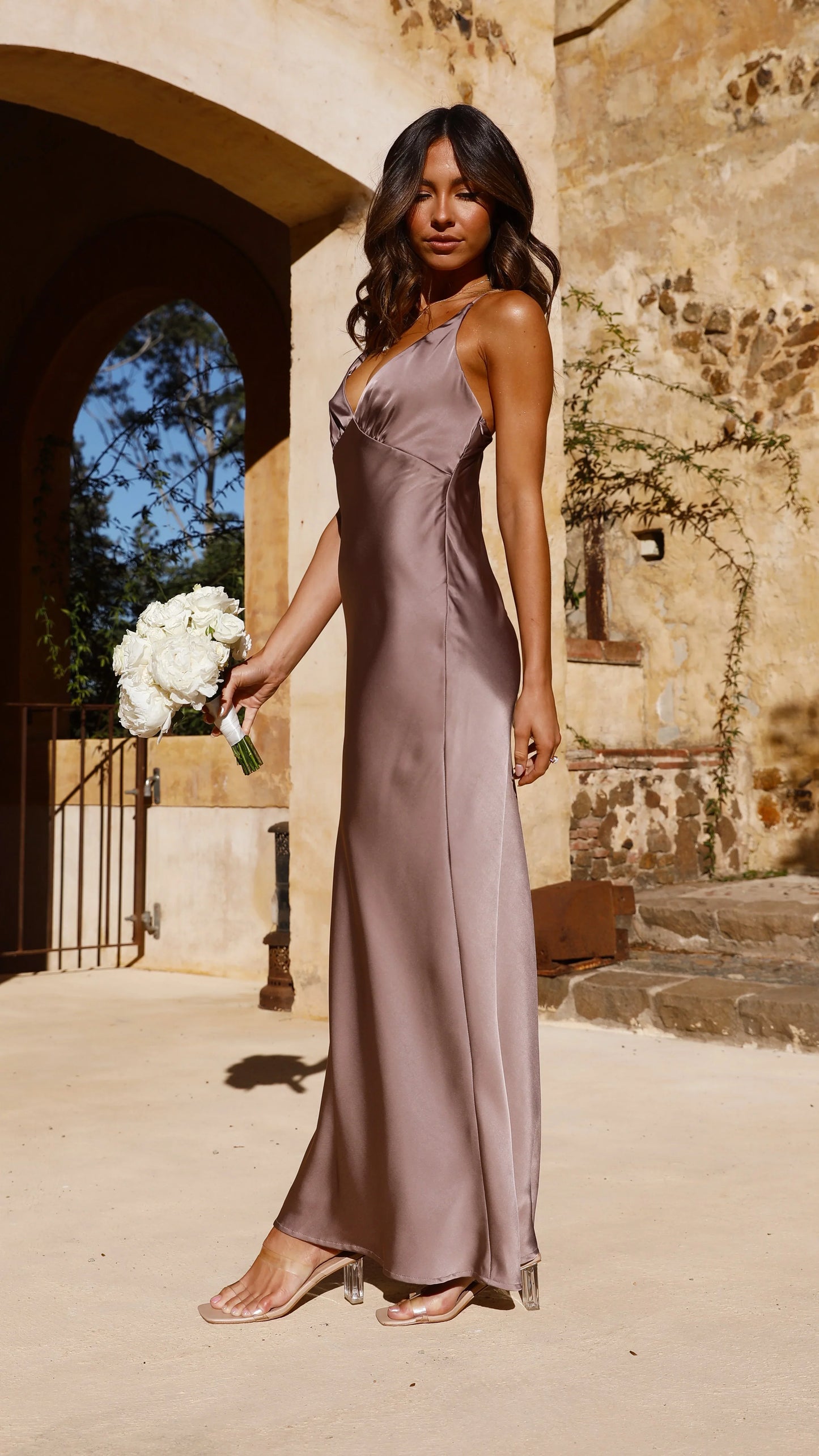 Ziah Maxi Dress Mushroom