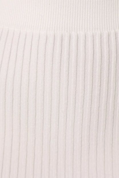 Charlotte Knitted Set White