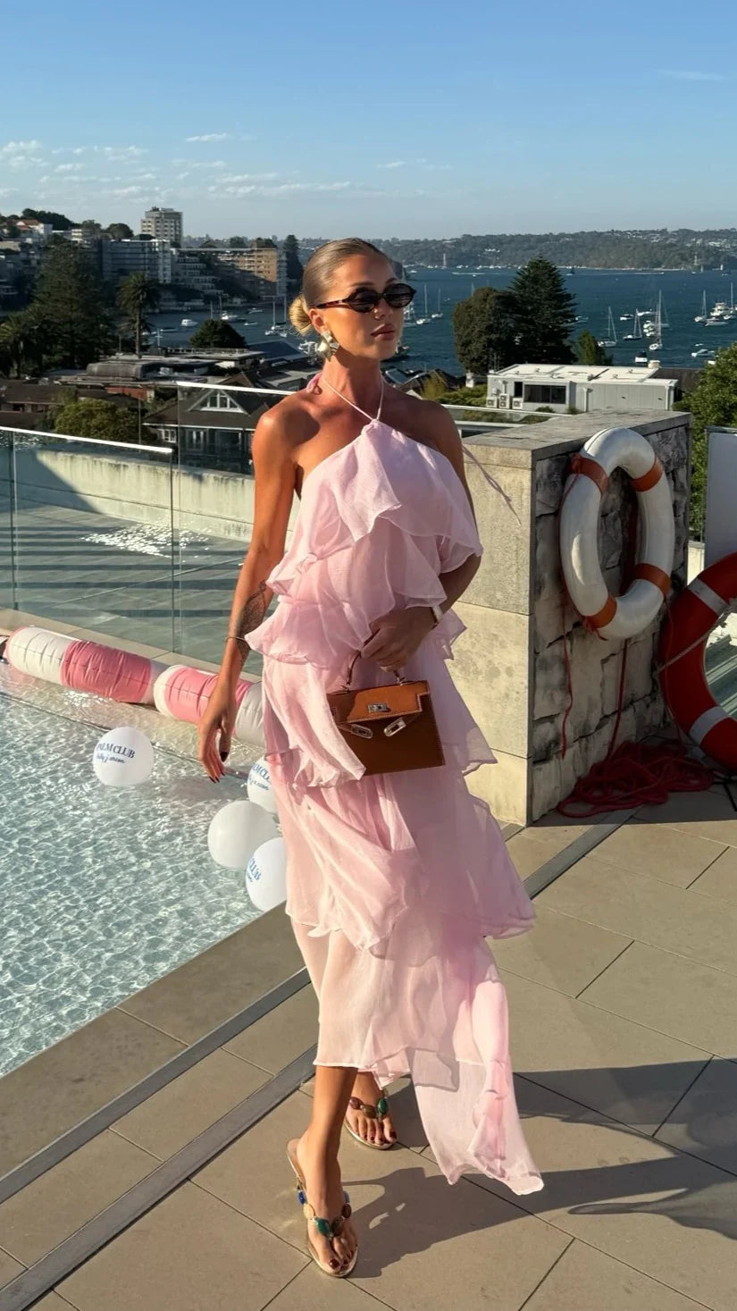 Soho Maxi Dress Pink