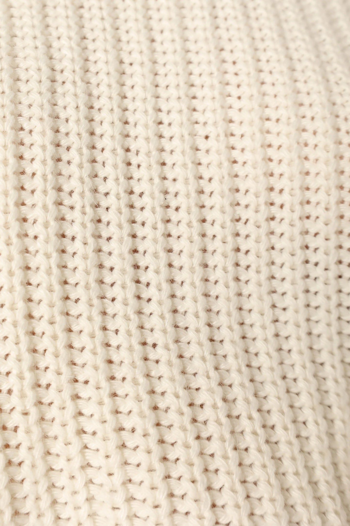 Catalina Polka Dot Texture Knit Sweater Ivory