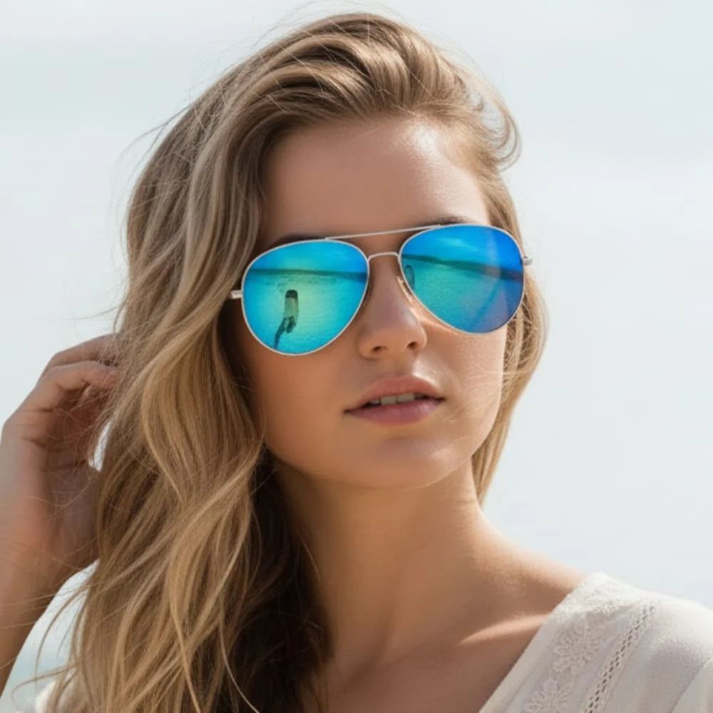 Bamboo Aviator Sunglasses 7 Colors