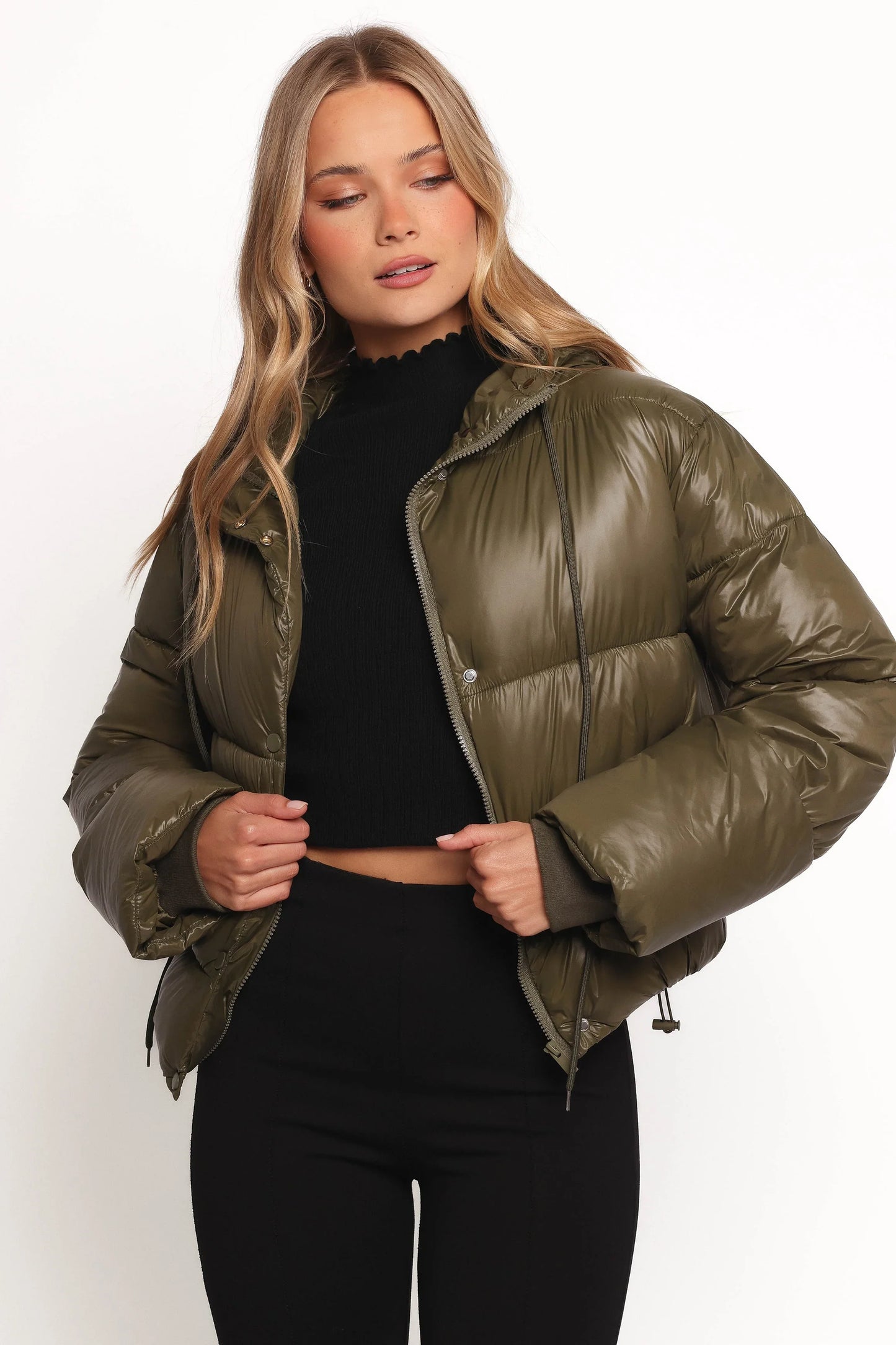 Archie Puffer Jacket Olive