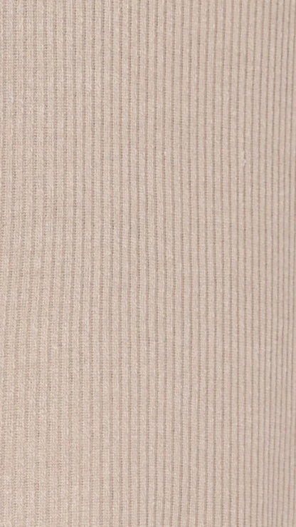 Eden Knit Top and Shorts Set Taupe