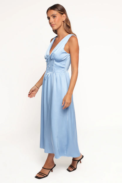 Verena Midi Dress Periwinkle Blue