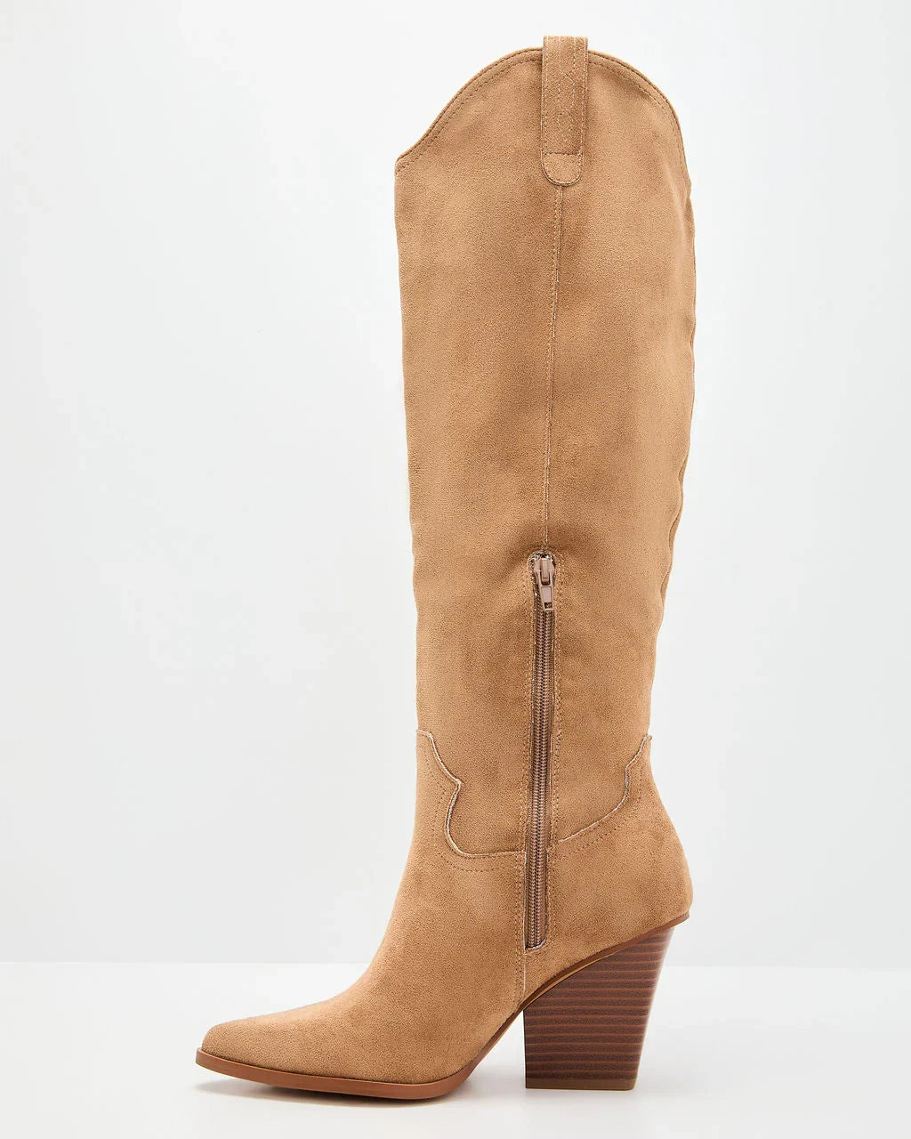 Sandalwood Western Knee High Boots