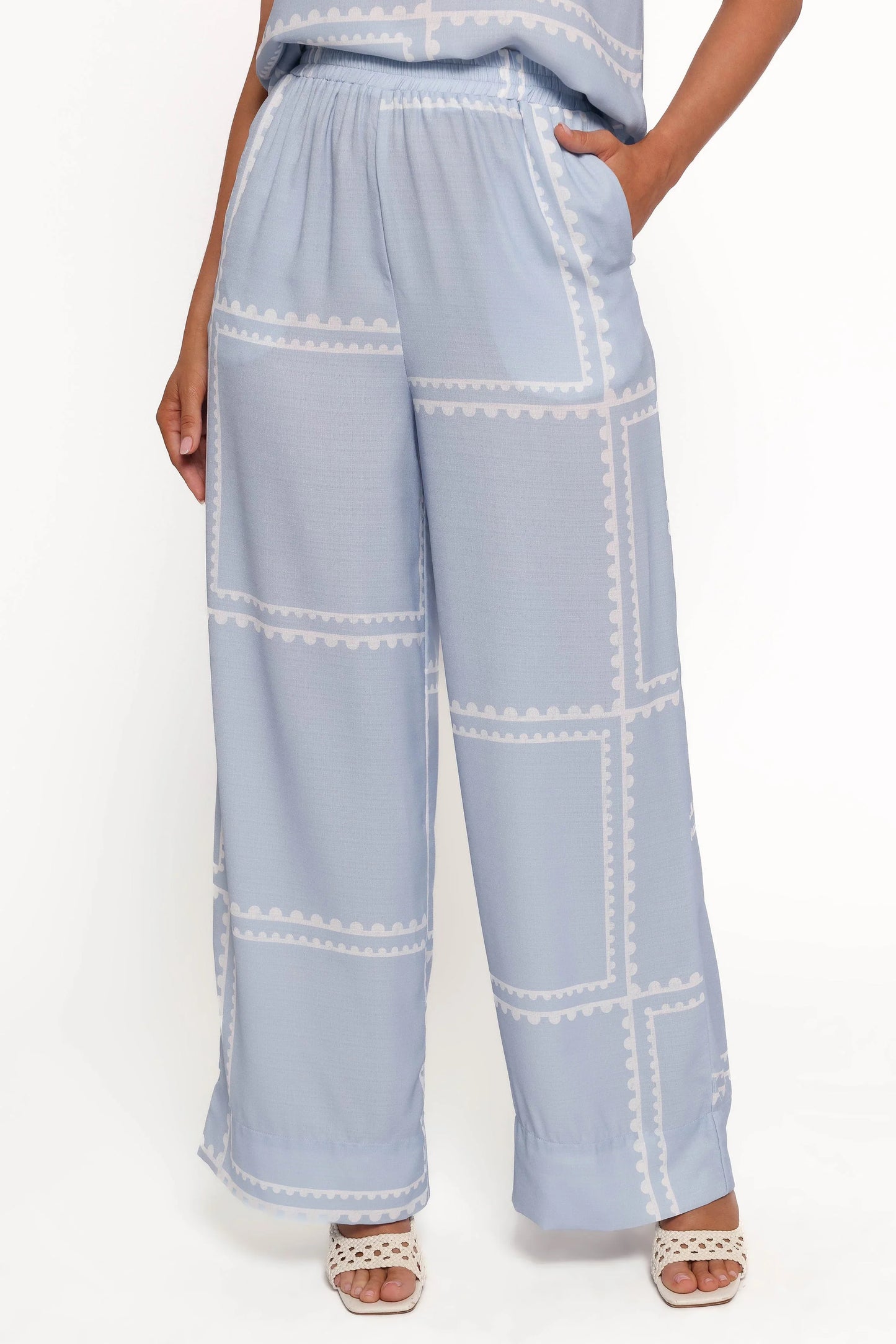Ezra Pant Set Light Blue