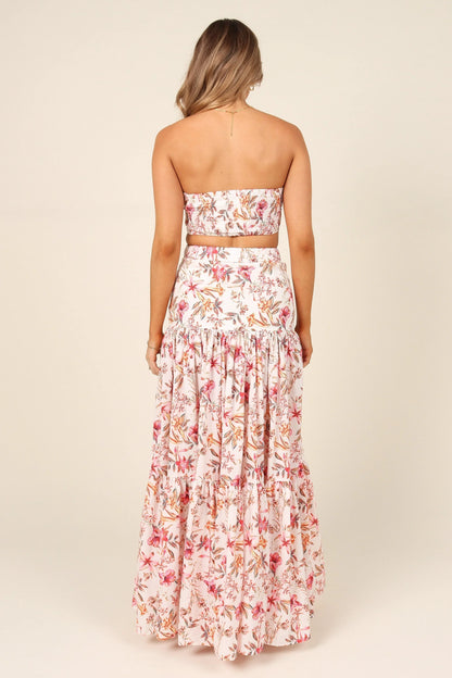 Hydra Top White Floral