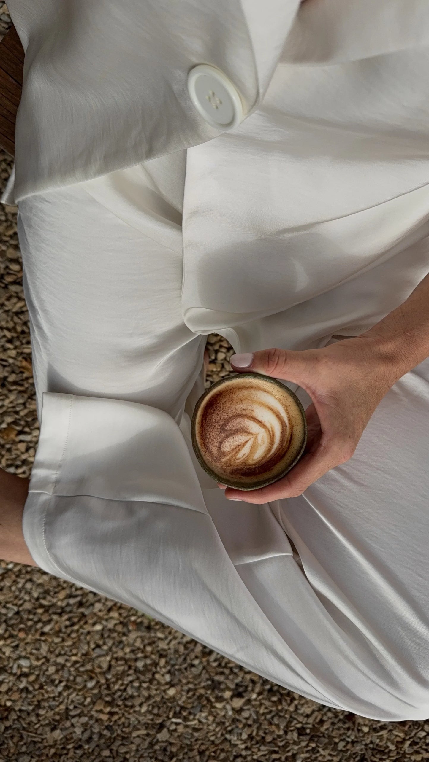 Imogen Button Shirt Cream