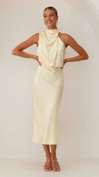Esther Maxi Dress Lemon